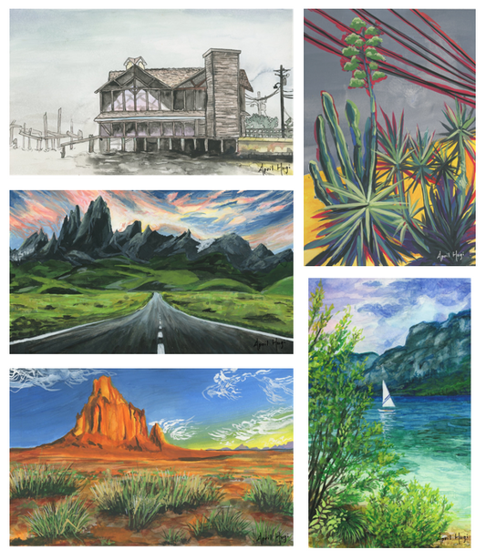 Landscape Postcard Set